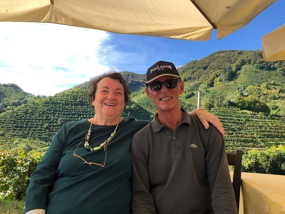 A sinistra: Italia, moglie di Gianfranco &egrave; Amministratore Delegato dell'Azienda &copy;beautytudine