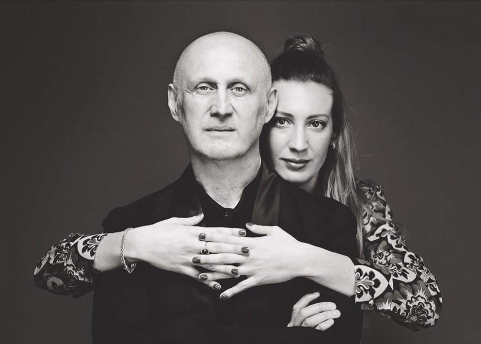 PORTRAIT CESARE E ARIANNA CASADEI