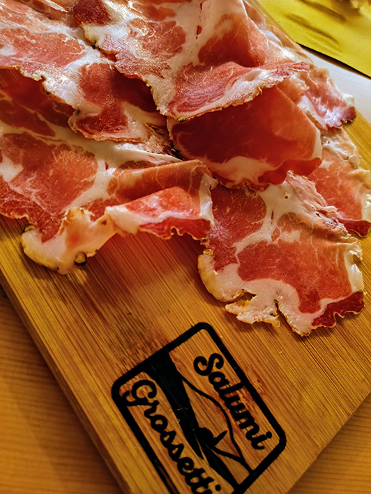 Salumificio Grossetti, coppa DOP ©beautytudine