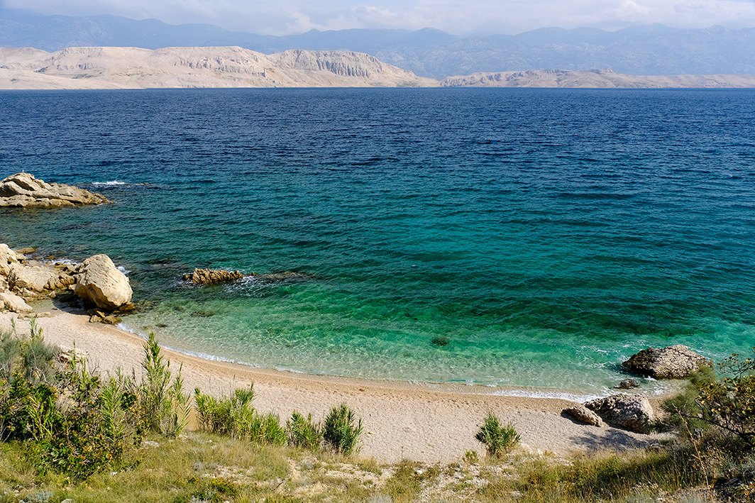Spiaggia Bošana -isola di Pag Spiaggia Bošana -isola di Pag