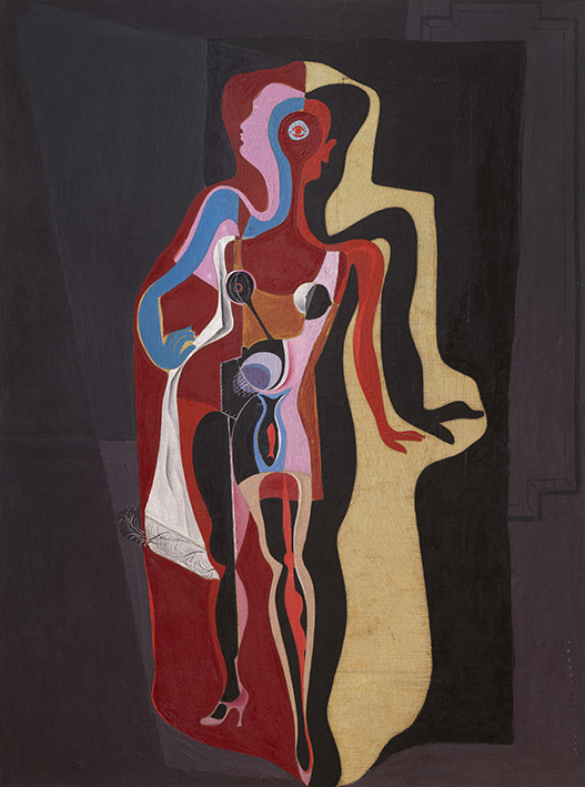 Salvador Dalí ,Figure. Barcelona Mannequin, 1926, Oil on canvas, 198 x 148 cm © Salvador Dalí, Fundació GalaSalvador Dalí, Figueres, 2026