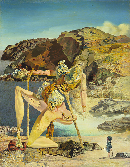 Salvador Dalí, The Spectre of Sex-Appeal, c. 1934, Oil on wood panel, 17,9 x 13,9 cm © Salvador Dalí, Fundació Gala-Salvador Dalí, Figueres, 2026