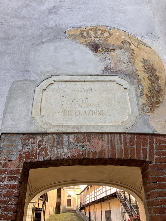 Forte di Gavi, scritte ©MiC-Musei nazionali Piemonte Forte di Gavi, scritte ©MiC-Musei nazionali Piemonte