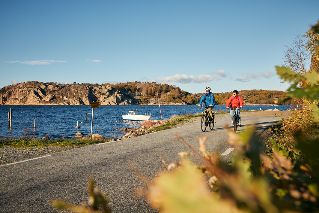 In bici, isola di Tjörn ©Jonas Ingman In bici, isola di Tjörn ©Jonas Ingman