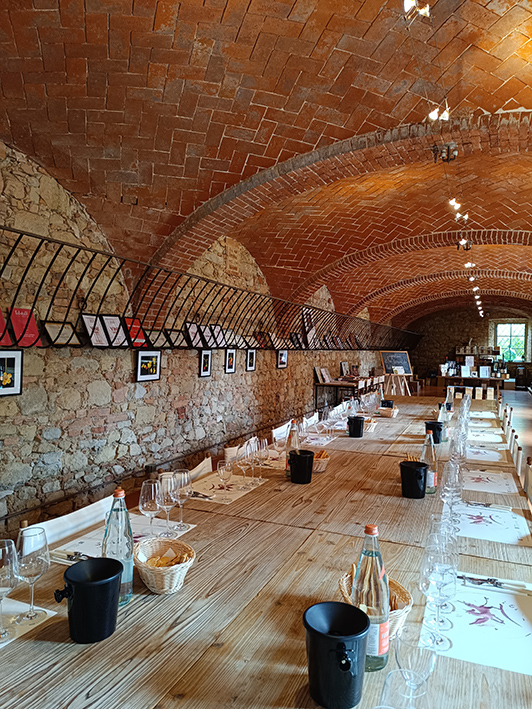 Tenuta Santa Caterina, degustazione &copy;beautytudine